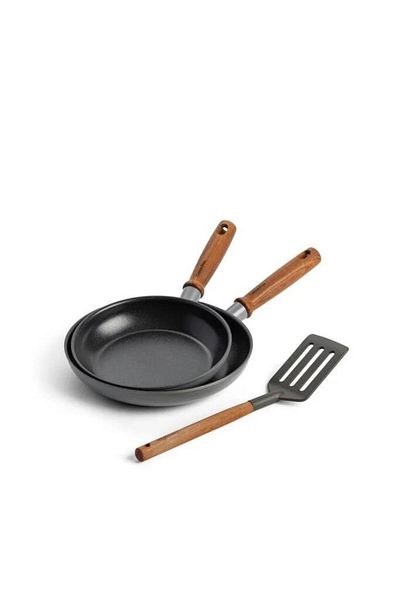 Greenpan Mayflower Pro 3 Piece Pan Set 20cm Pan 24cm Pan Spatula - Cc005408-001