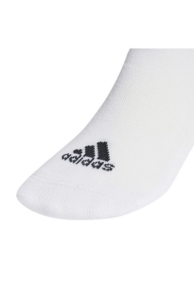 adidas 3-pair White Cushioned Half Ankle Socks - Ht3456