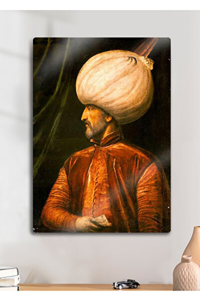 DekorHane Osmanski sultan Sulejman, Veličanstveni vek - Slika sa svetlim meta...