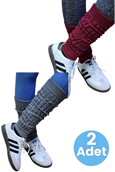 Trenderrs Жіночі чотири сезони без носочків трикотажні гетри, набір з 2 штук