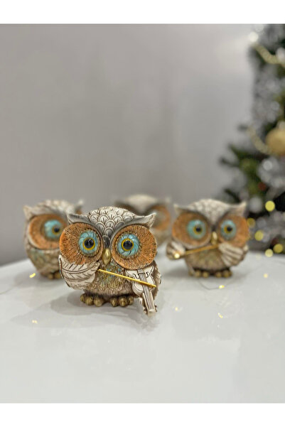 ADOR TASARIM Dekoratif  Baykuş Orkestra Kemanlı  Baykuş , Solist Baykuş Tamam...