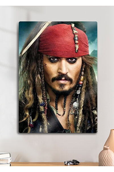 DekorHane Pirati sa Kariba, Džek Sperou - Slikanje metalnim štampanjem na sja...