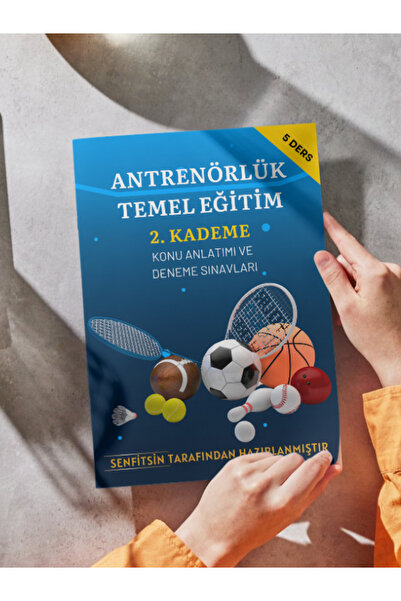 SENFİTSİN Antrenörlük Temel Eğitim 2. Kademe Konu Anlatımı ve Deneme Sınavları
