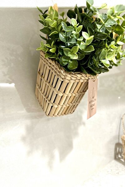 afralya home Hasır Sepet Organizer, Banyo Organizer, Mutfak Organizer, Dekora...