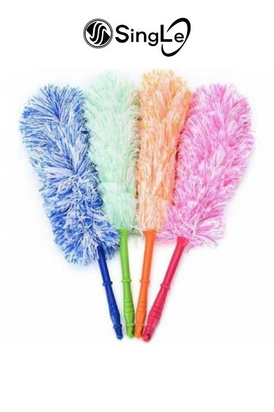 Single Microfiber Magnetic Anti-static Bendable Dusting Tassel (1 PC)