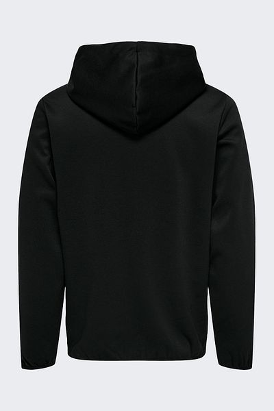 Only & Sons Мъжки суитшърт с качулка Onslıam Reg, черен - 22029842