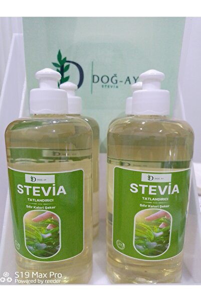Stevia 450Grs Zero Calorie Plant Product Ready to Use Liquid 700 Gr