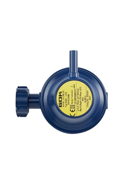 OEM Gok 30mbar 90 Derece Dik Çıkışlı Karavan Tüp/lpg Gaz Dedantör/regülatör