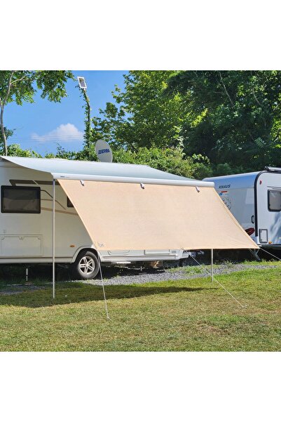 2K Karavan 390cm Karavan Tentesi Ön Uzatma Gölgelik Perde