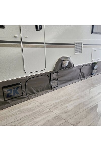 2K Ripstop 6m Cepli Karavan Eteği Teker Kılıf Seti