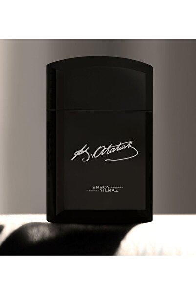 Bk Gift Kişiye Özel Atatürk İmzalı Siyah Metal Çakmak - 1