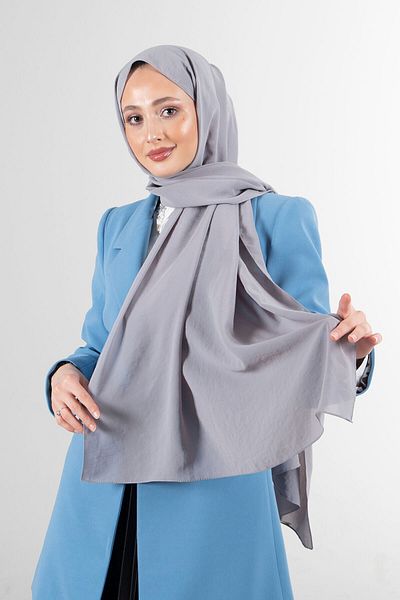 HAREM SCARF GRAY Harem Scarf Elsa Shawl