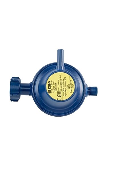 OEM GOK 30mBar Tüp/LPG Gaz Dedantör/Regülatör - Düz Çıkışlı