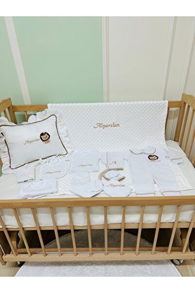 Custom embroidered hospital exit set padded (100% Cotton)