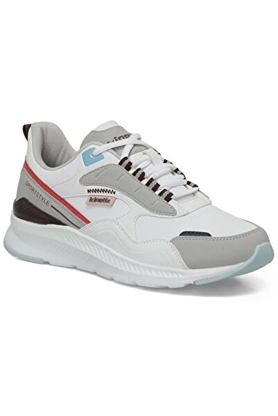 Kinetix Pantofi sport unisex Santos Pu, ALBI