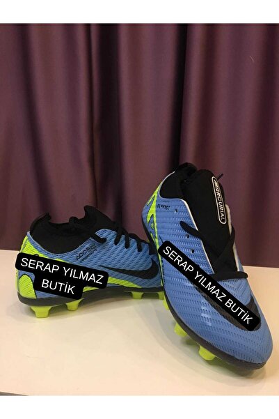 Serap Yılmaz Butik Bilekli Çoraplı Dişli Krampon - Futbol Ayakkabısı (1 NUMAR...