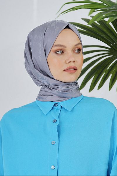 Sima لوريان مدخن - وشاح جاكار لأقدام الإوزة