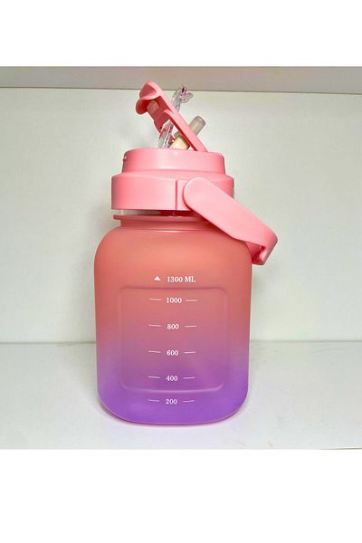 HACIOGLU STORE Double Sided Children's Water Bottle