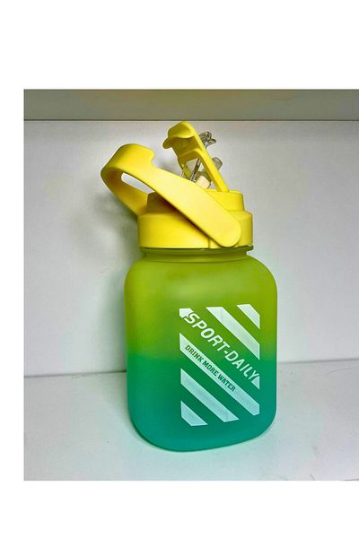 HACIOGLU STORE Double Sided Children's Water Bottle