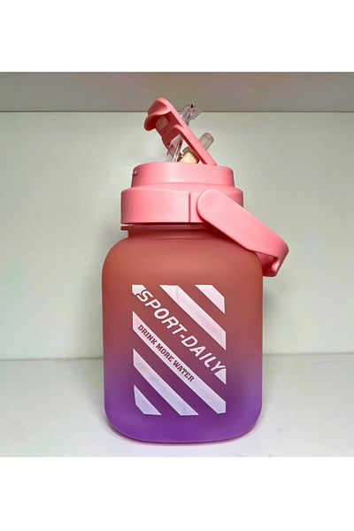 HACIOGLU STORE Double Sided Children's Water Bottle