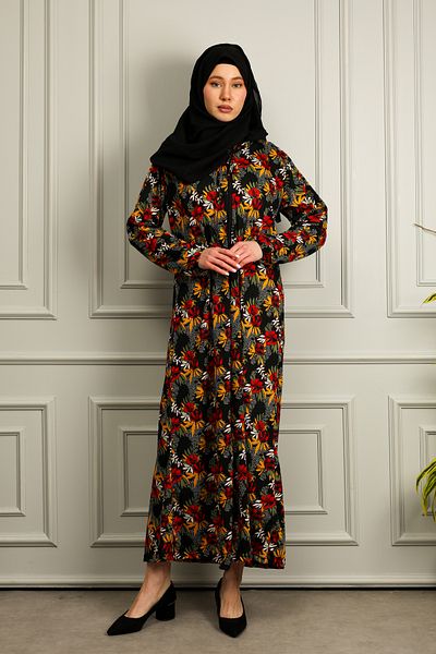 Kutay Collection Γυναικείο φόρεμα προσευχής Hijab με φερμουάρ