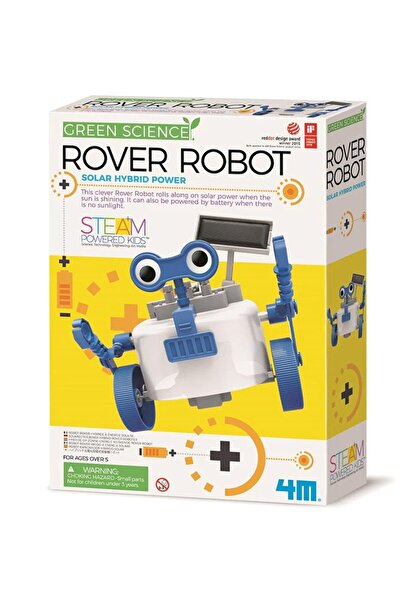 mavi su dünyası Hibrit Solar ve Motorlu Robot Araç Kiti - Mavi Su Dünyası