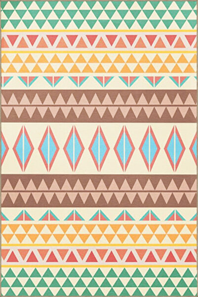 Rugs Modern Halı Covor decorativ modern cu model în formă de triunghi geometr...