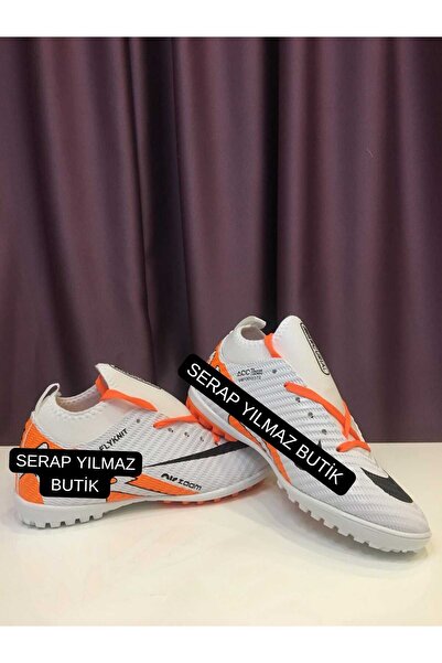 Serap Yılmaz Butik Bilekli Çoraplı Dişsiz Krampon - Futbol Ayakkabısı (1 NUMA...