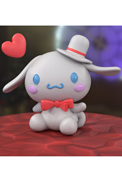 3DLAYERCRAFT Hello Kitty Kahramanı Cinnamoroll Figür 11 cm