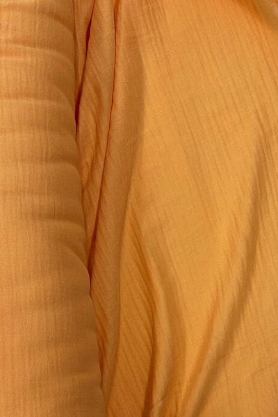 Royaleks Multi-Purpose Muslin Cotton Baby Cover and Blanket Fabric Muslin Cloth Orange 7