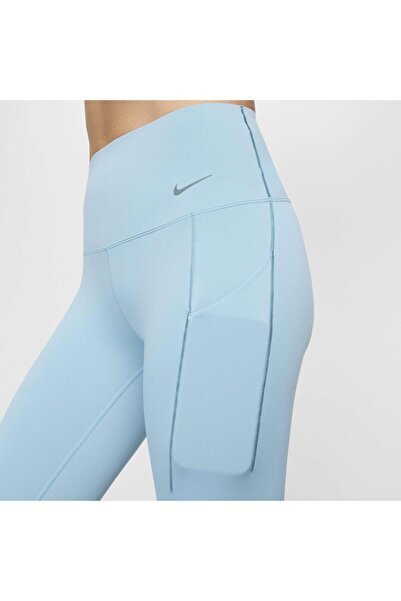 Nike Dri-Fit Orta Destekli Yüksek Belli Cepli Tam Boy Kadın Taytı YouSports