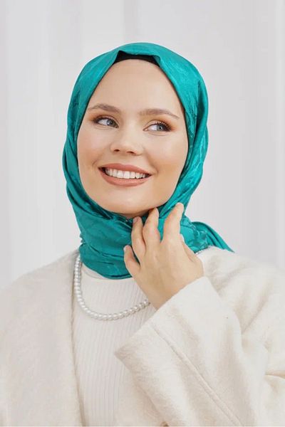 Loryan Eșarfă Benetton Loryan șal cu model de marmură jacquard