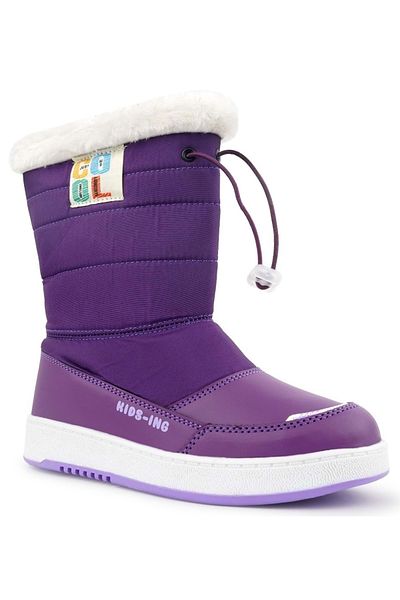 KCMN Cizme de zăpadă pentru copii unisex Cool Havana PURPLE