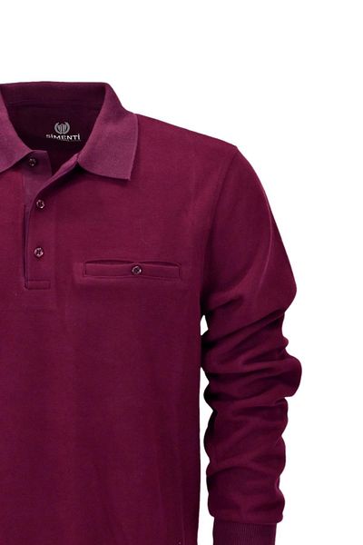 SİMENTİ Суичър Erkek Polo Yaka Cepli BGL-ST04197