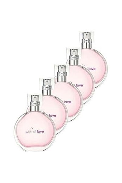 AVON Wish Of Love Kadın Parfüm Edt 50ml. Beşli Set