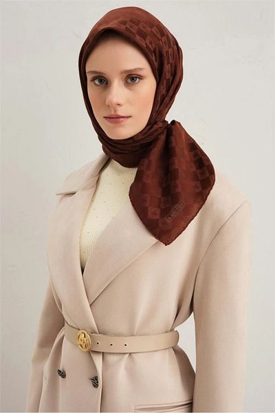Armine 249920 Armine J. Μεταξωτό βαμβακερό κασκόλ