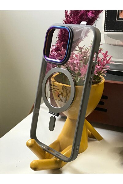 iPhone 15 Pro Max Stantlı MagSafe Premium Series Telefon Kılıfı