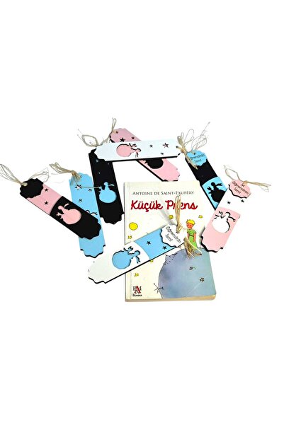 AllFayLazer Öğrenci Hediyeleri ve Karne Hediyesi Küçük Prens Kitap Ayracı Ren...