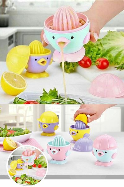 Royaleks Cute Lemon Orange Juicer Mixed Color