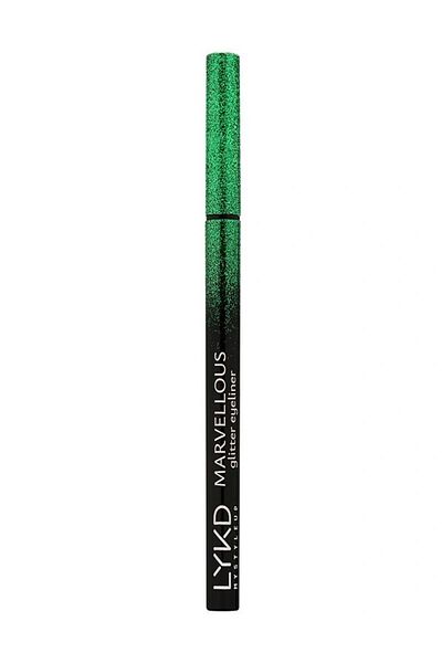 lykd Marvellous Glitter Eyeliner Göz Kalemi (ULTRA INCE UÇ)-706 Green Celebration