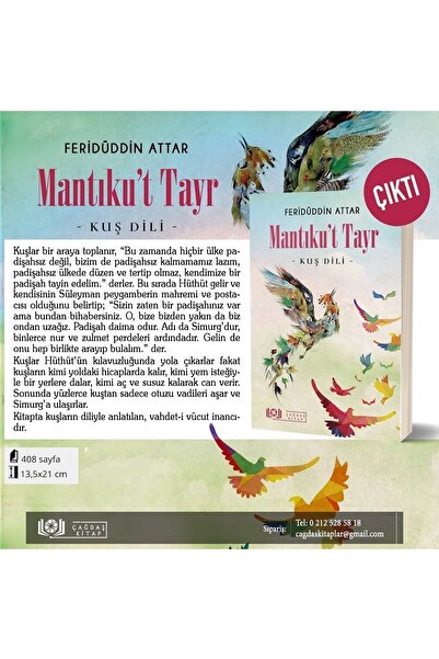 Çağdaş Kitap Mantıkut Tayr - Kuş Dili