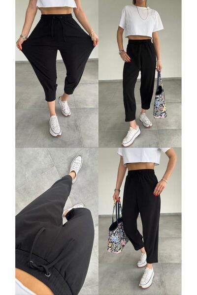 Paw Garage Удобни дамски панталони - с джобове, от плат Relax Day