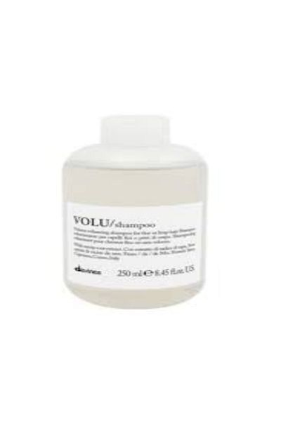 Davines 250 Ml Volumizing - Volu Natural Vegan Shampoo Key Hair Salon for Thin Strands and Looking Hair