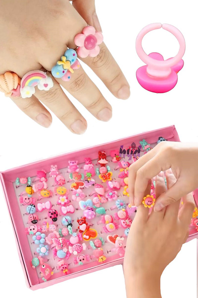 Hyd 60'lı Hediyelik Yüzük Çocuk Yüzüğü Model Karne Hediyesi Doğum Günü Hediyesi