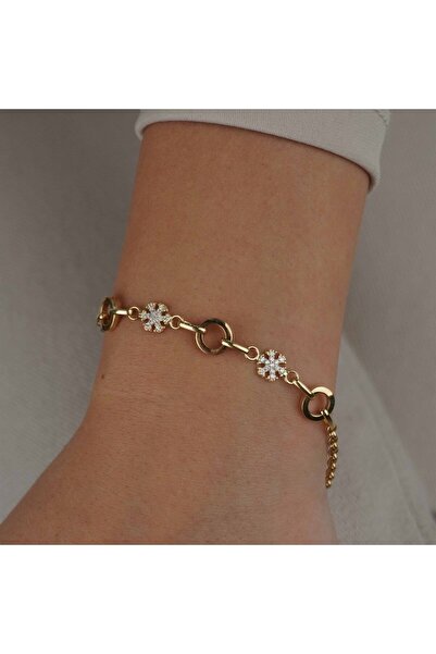 İzgi Kuyumculuk Kar Tanesi Bileklik