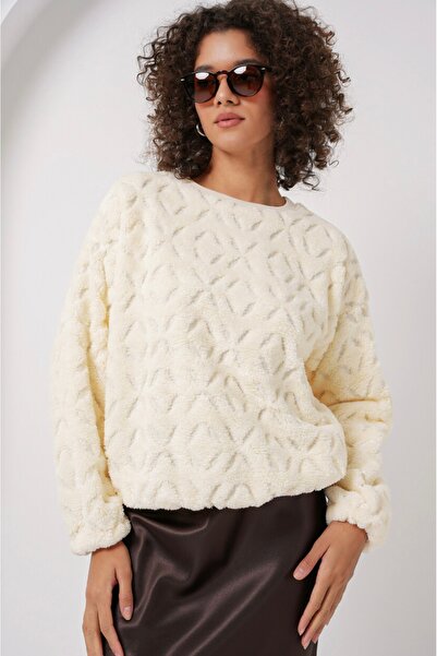 Bigdart Kadın Peluş Polar Yumoş Sweat