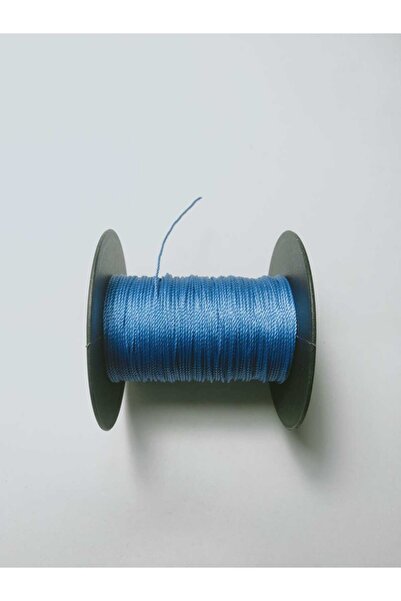 Eskişehir hobi sanat 0,8 мм 20 метрів молитовний шнур морського блакитного кольору