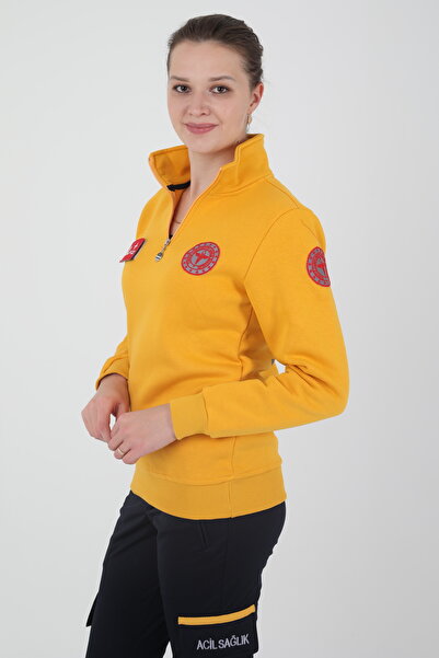 Ekg Medikal 112 Acil Sağlık Fermuarlı Swit (Unisex-3 İplik)