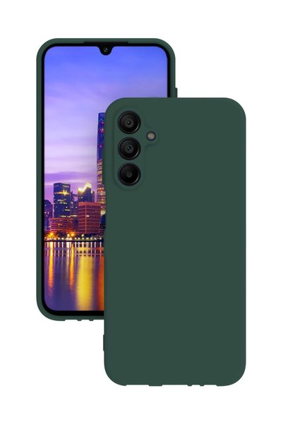 Generic Brand Samsung Galaxy S24 Fe Case Silicone Rubber Back Cover with Came...