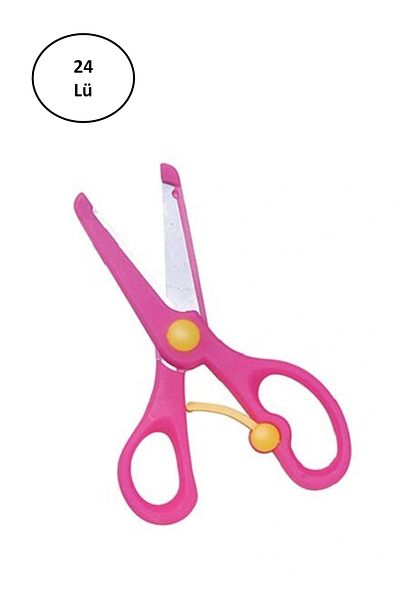 Puti 0966 Model - 24-Pack Protected School Scissors